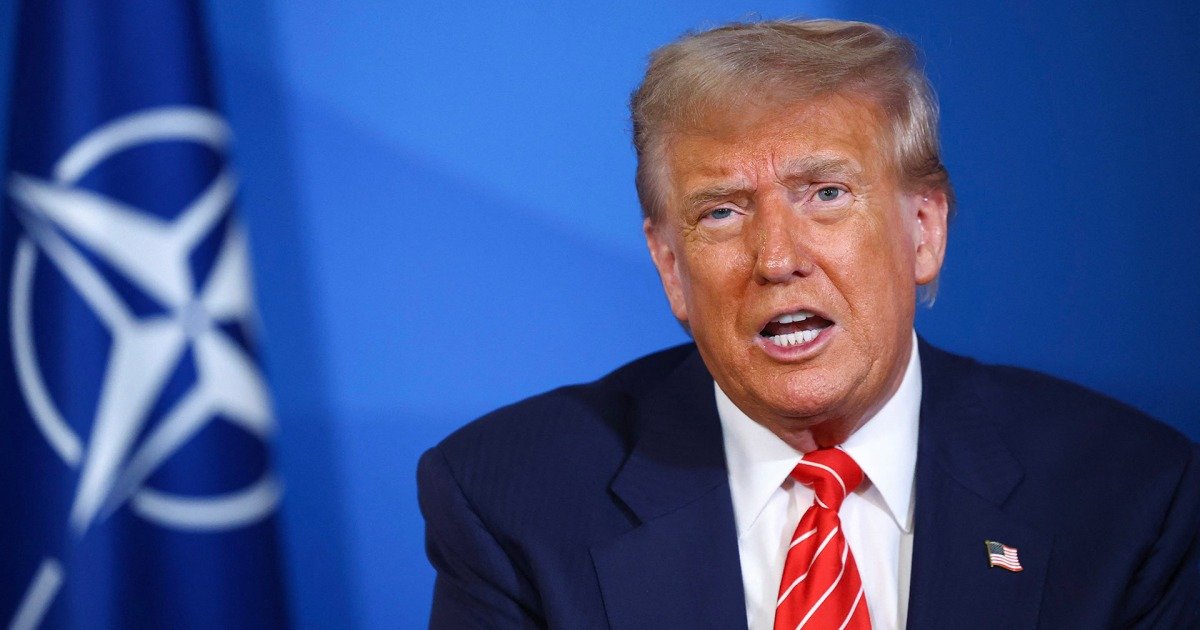 Trump holds press conference at NATO summit