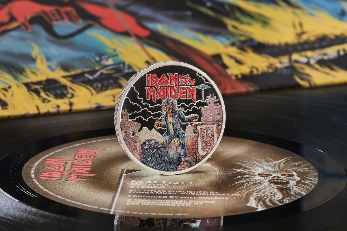 Heavy metal: Iron Maiden celebrated on Royal Mint coins