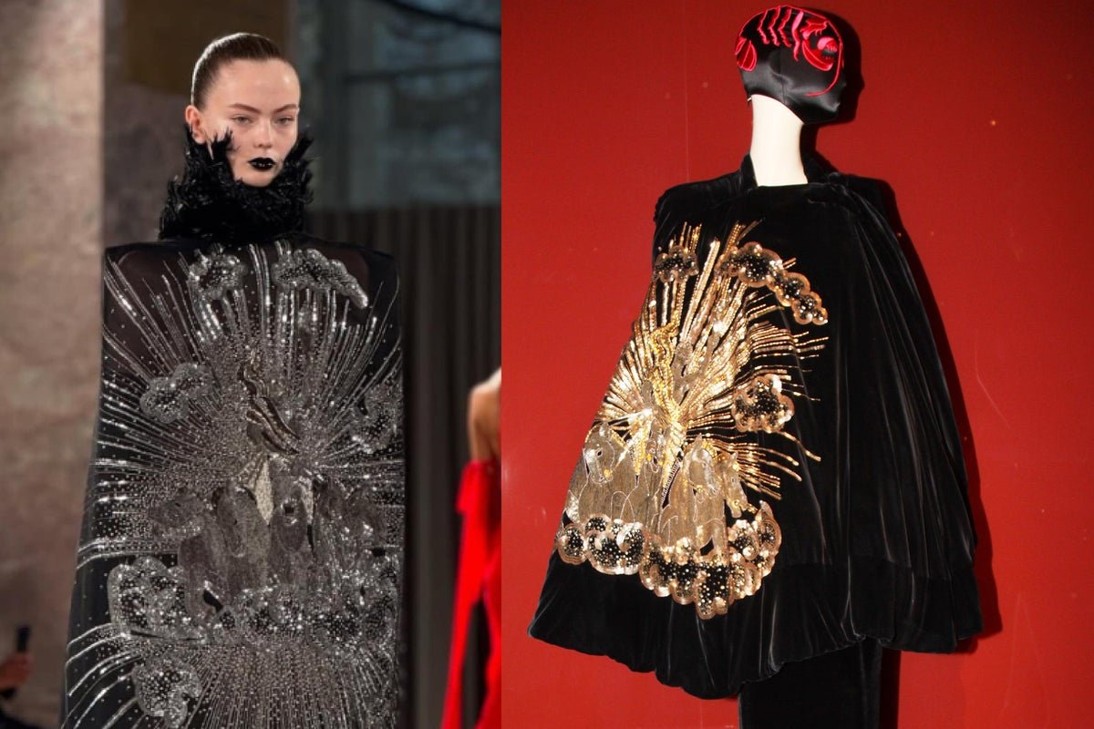 Schiaparelli goes ‘back to the future’ with meteoric collection in Paris