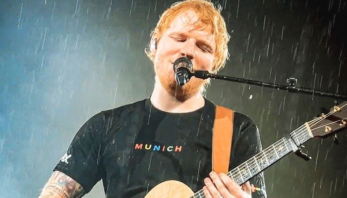 Ed sheeran’s latest concert gets ‘better’ with rain: Watch