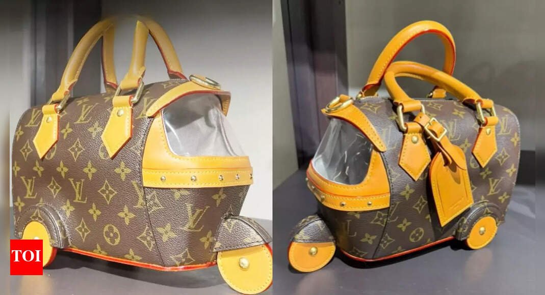 Louis Vuitton Auto Rickshaw Bag: Make way for the autorickshaw bag: LV’s boldest tribute to India yet! |