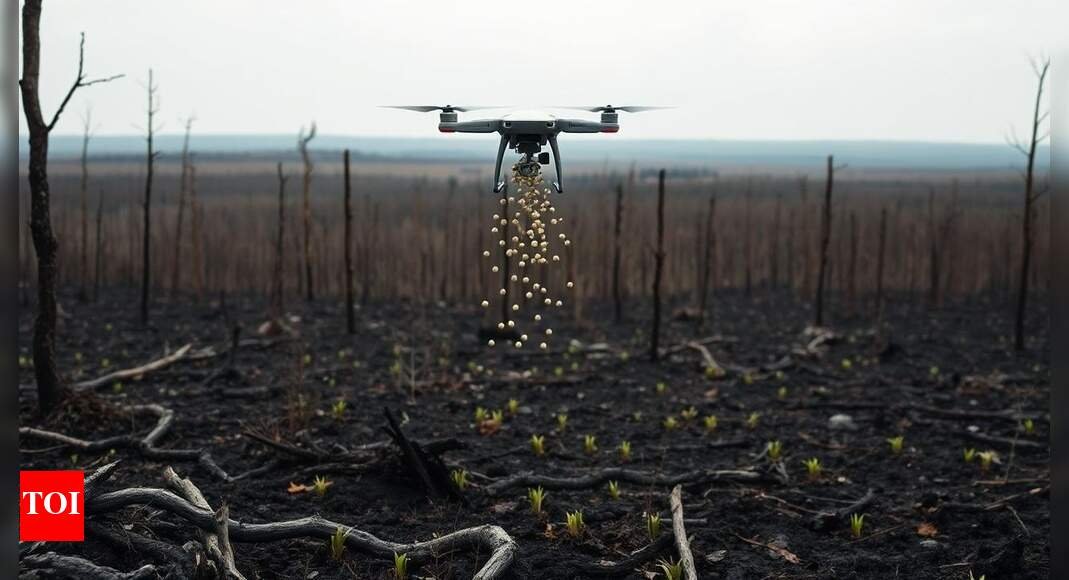 Canada turns to drones for reforestation after wildfires