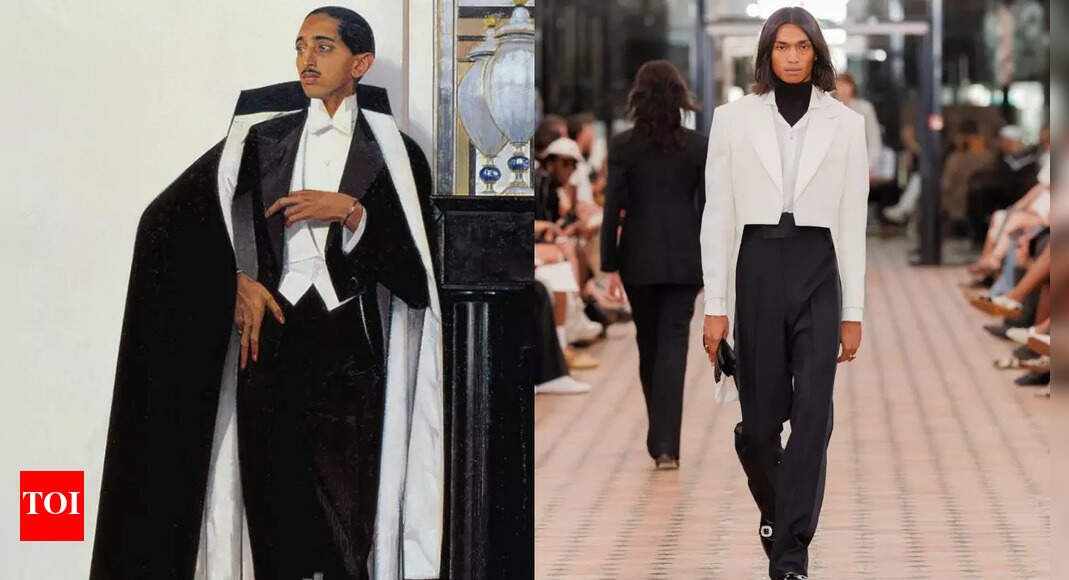 Paris Fashion Week: How the last Maharaja of Indore inspired Wales Bonner’s Paris Fashion Week show |