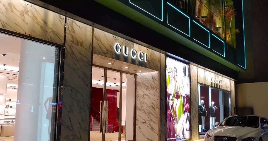 A store in Cheongdam, one of the most affluent districts in South Korea.