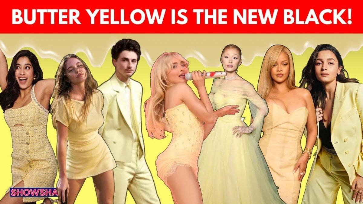 Butter Yellow Dominates 2025 | See How Sabrina, Rihanna, Janhvi, Alia & Timothée Wear It | N18G