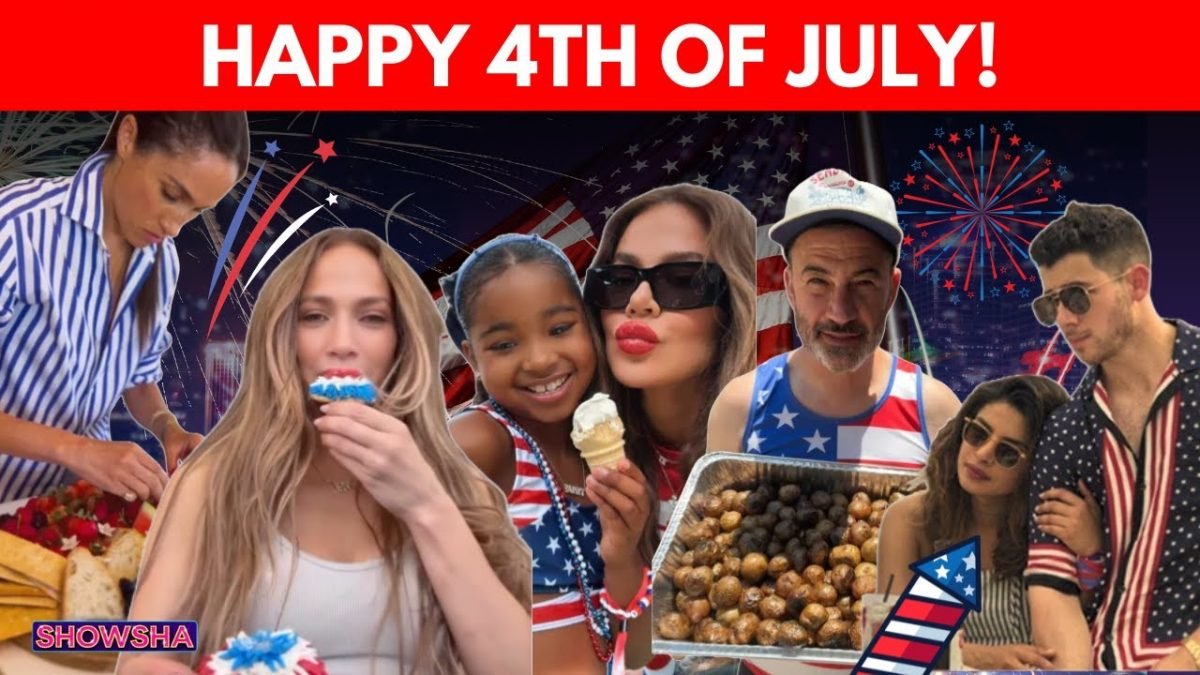 Happy 4th Of July: Priyanka, JLO, Khloé Kardashian, Meghan Markle Get Into The Patriotic Spirit;N18G