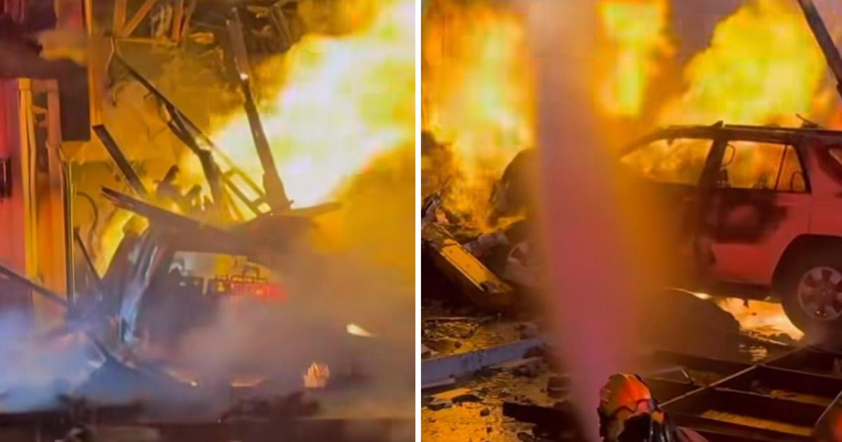 Domino's restaurant in Utah explodes after SUV crashes into building