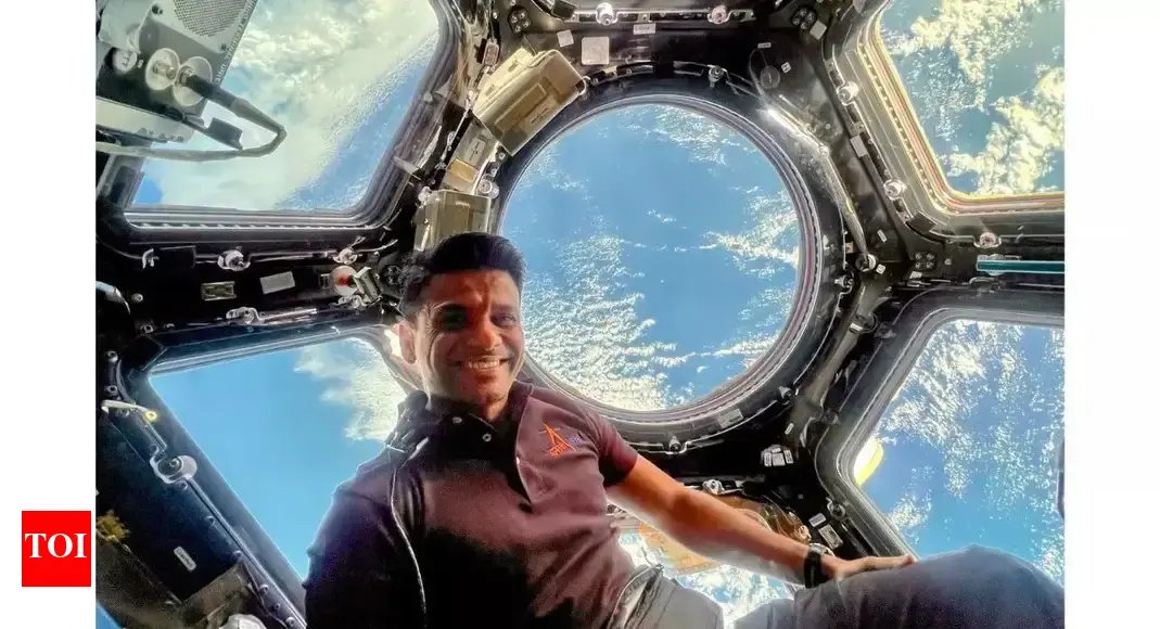 ‘Salute to team ISRO’: Shubhanshu Shukla speaks to ISRO chairman from the International Space Station |