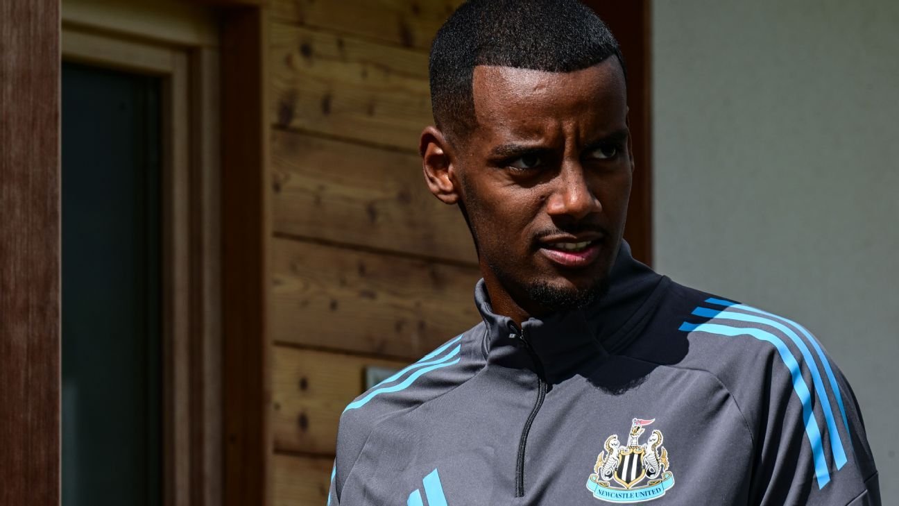 Liverpool target Alexander Isak training at Real Sociedad