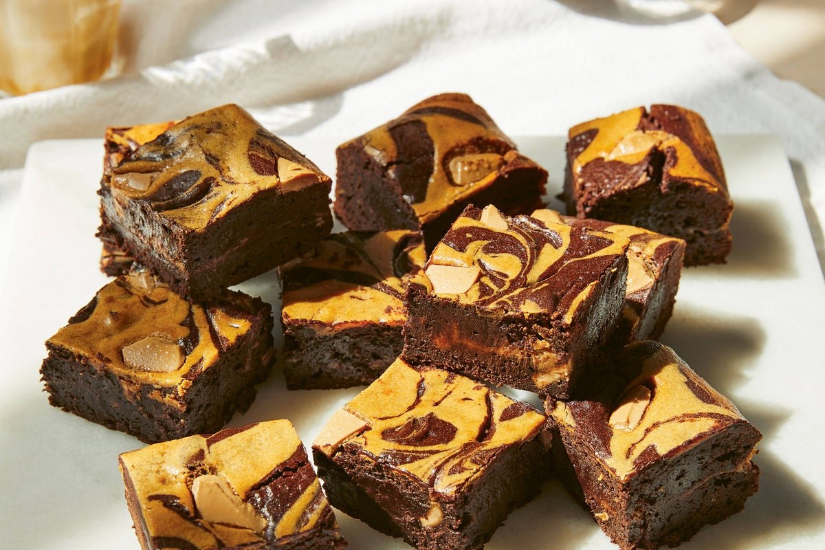 How to make brownies with fudge, treacle and espresso
