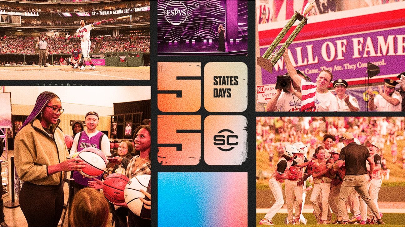'SportsCenter: 50 States in 50 Days' -- Week 2 quiz