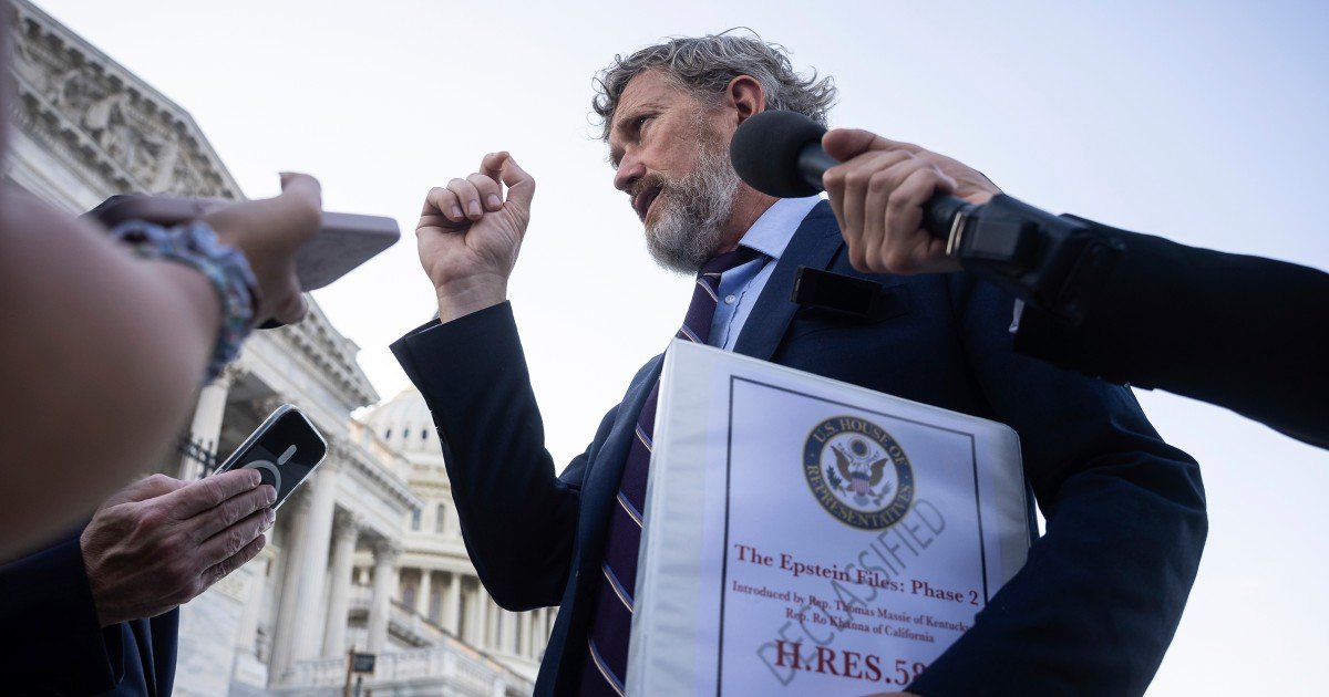 Trump foe Thomas Massie wins over MAGA allies with his push for Epstein files