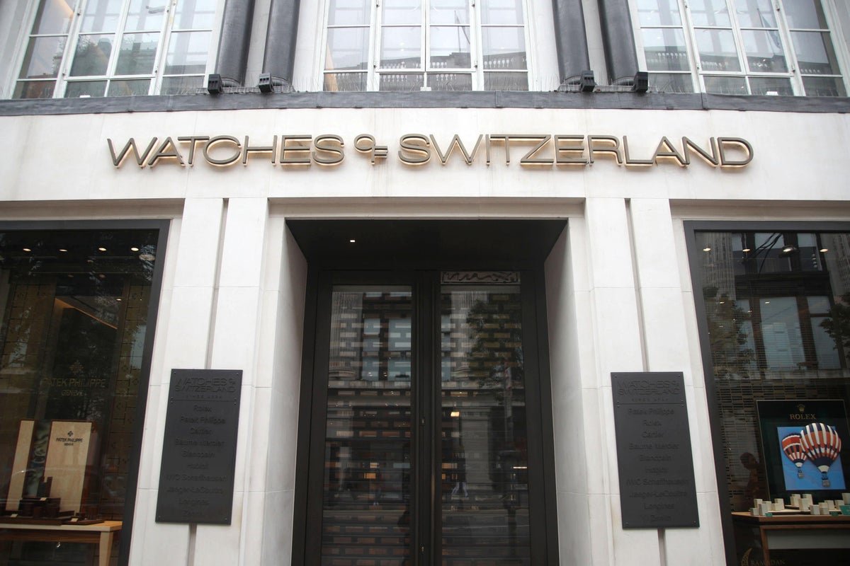 Watches of Switzerland warns over US price hikes after Trump tariffs