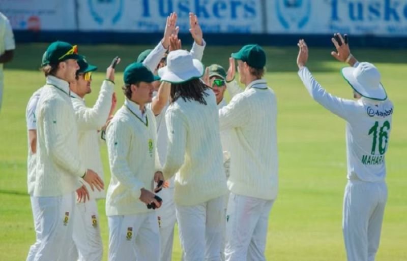 South Africa secure dominant victory in opening Test against Zimbabwe