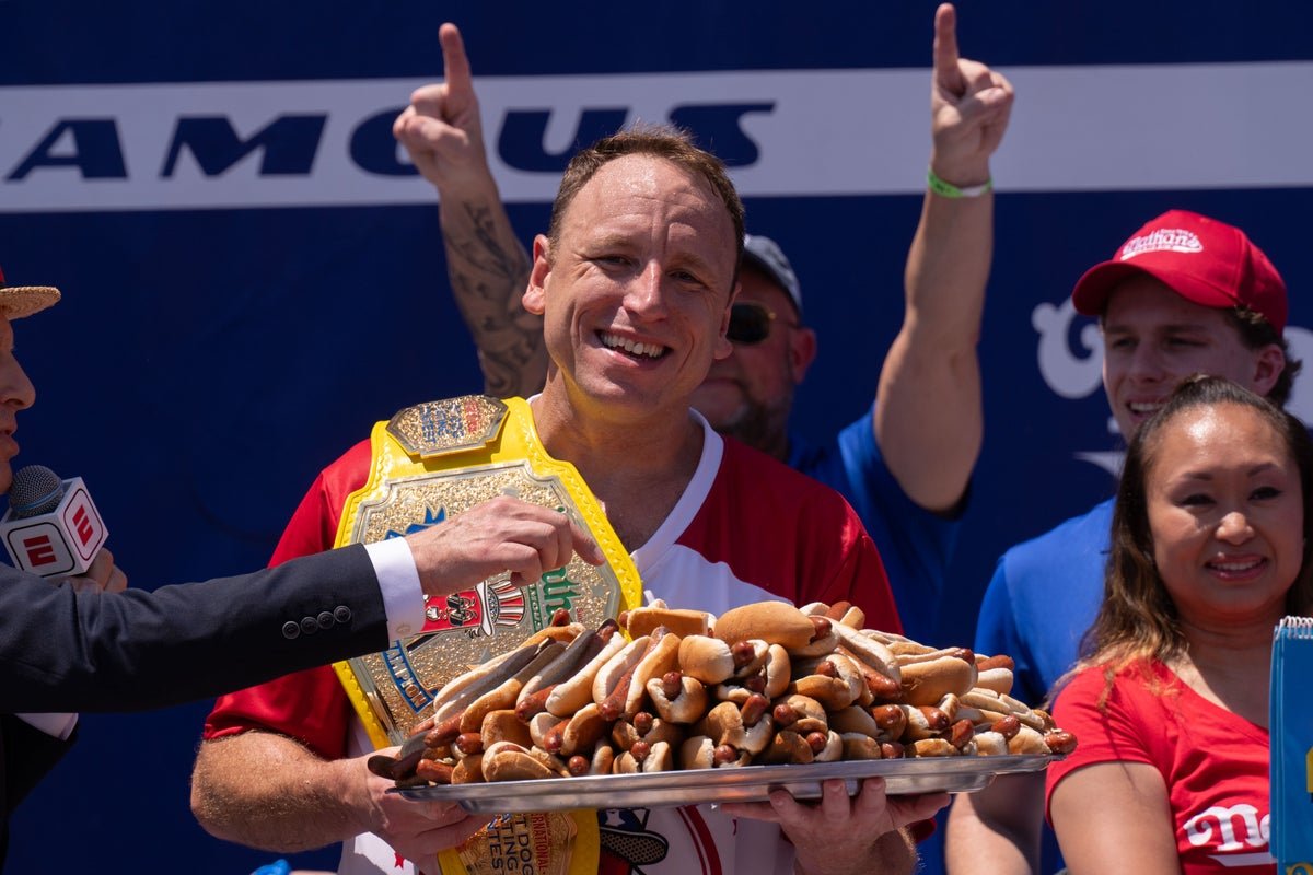 I watched Joey Chestnut win Nathan’s hot dog contest and saw why no one will ever beat him