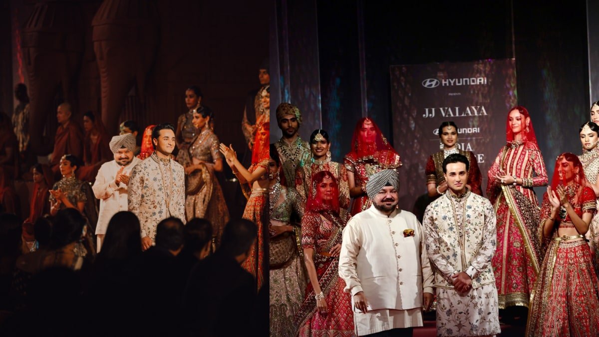 Indian Cricketer Abhishek Sharma Makes Runway Debut In Nehru Jacket, Jadau Choker At India Couture Week | Lifestyle News
