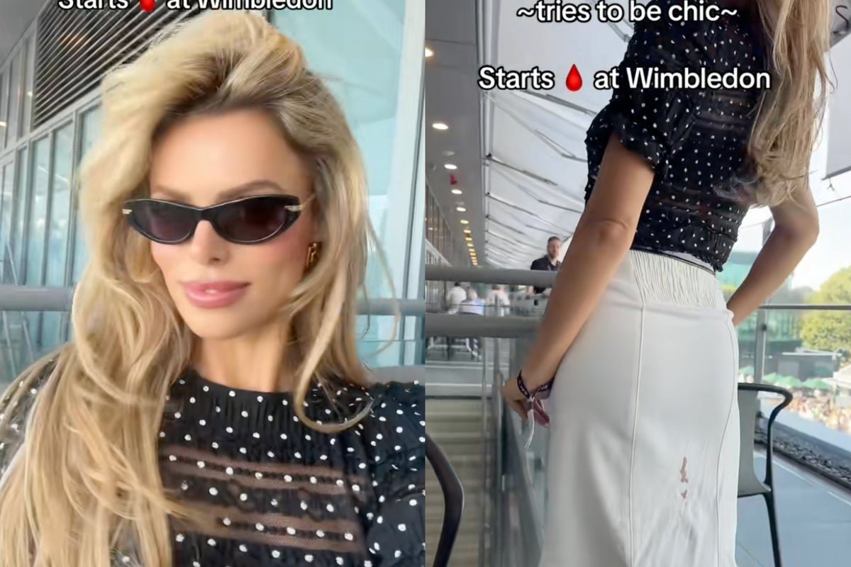 Brooks Nader praised for ‘normalizing’ period mishaps as she wears skirt at Wimbledon