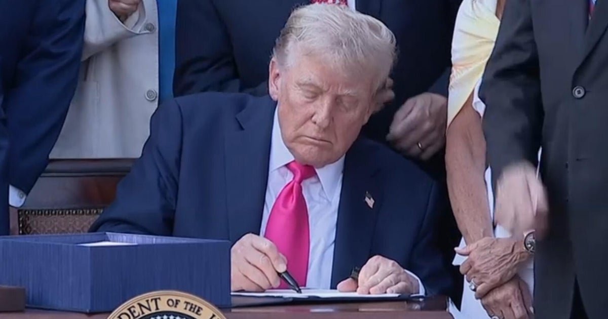 Watch: Trump signs "big, beautiful bill" into law