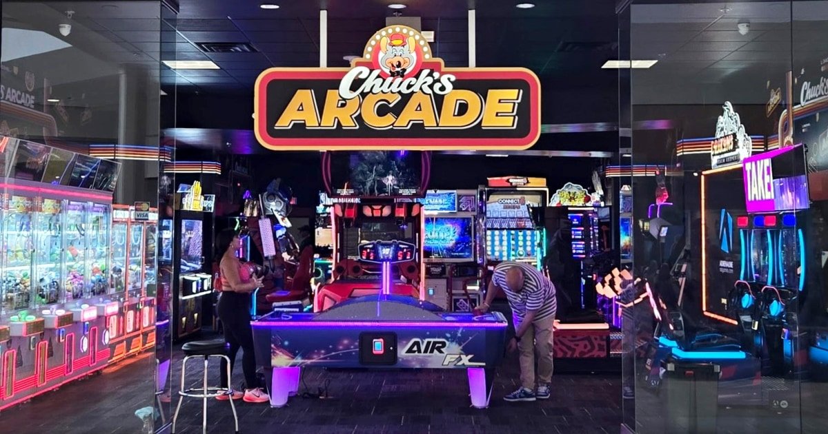 Chuck E. Cheese has launched a new arcade, and it's for adults