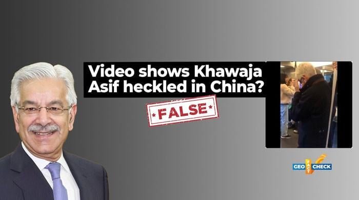 Old video of Khawaja Asif resurfaces out of context