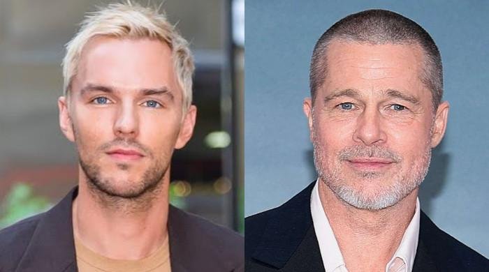 Nicholas Hoult reveals what Brad Pitt said when he 'stuttered'
