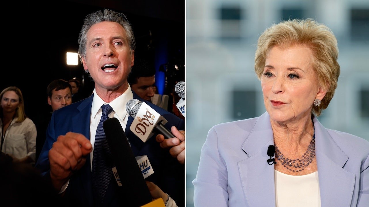 McMahon responds to Newsom's mockery over trans athletes Title IX ruling