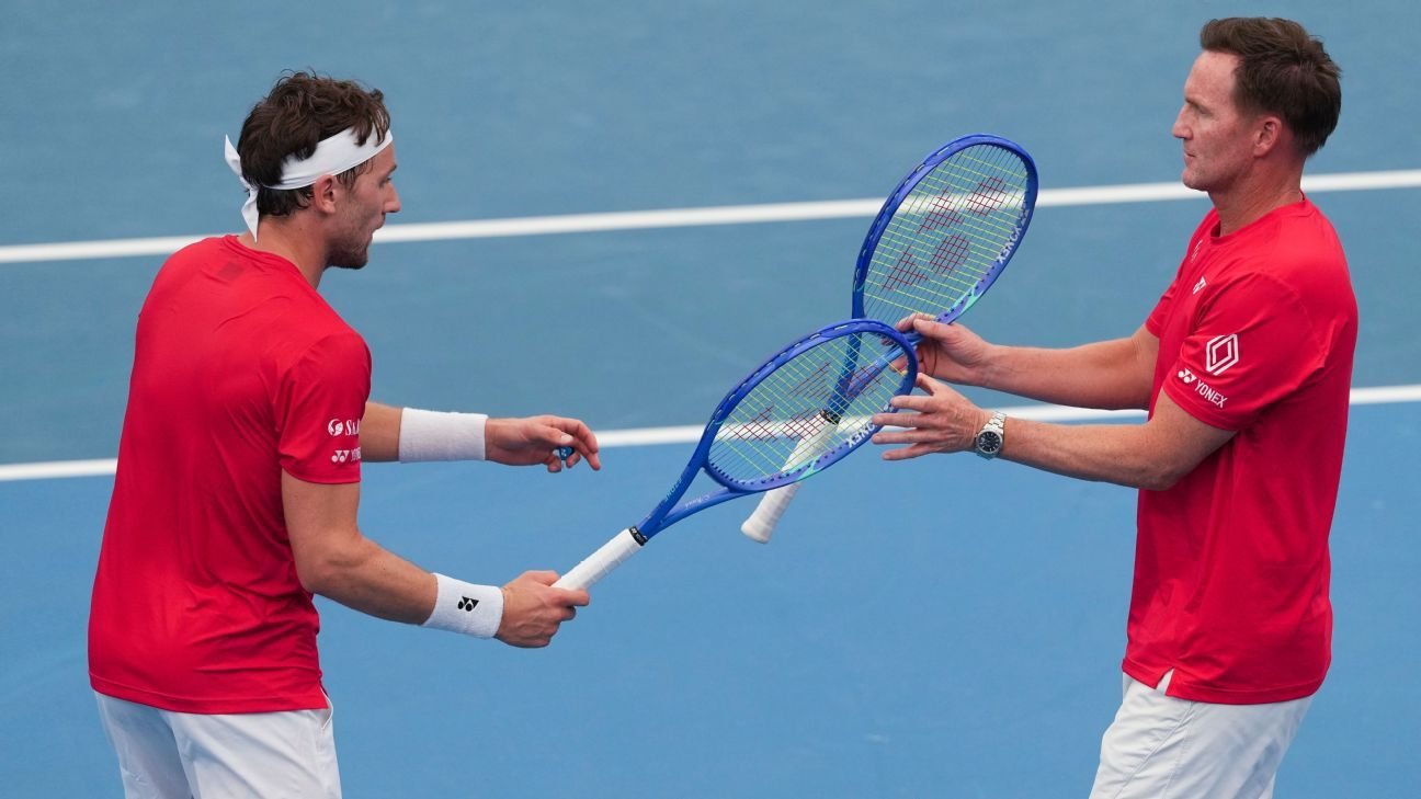 What's it like to defeat your former pro parent on the tennis court?