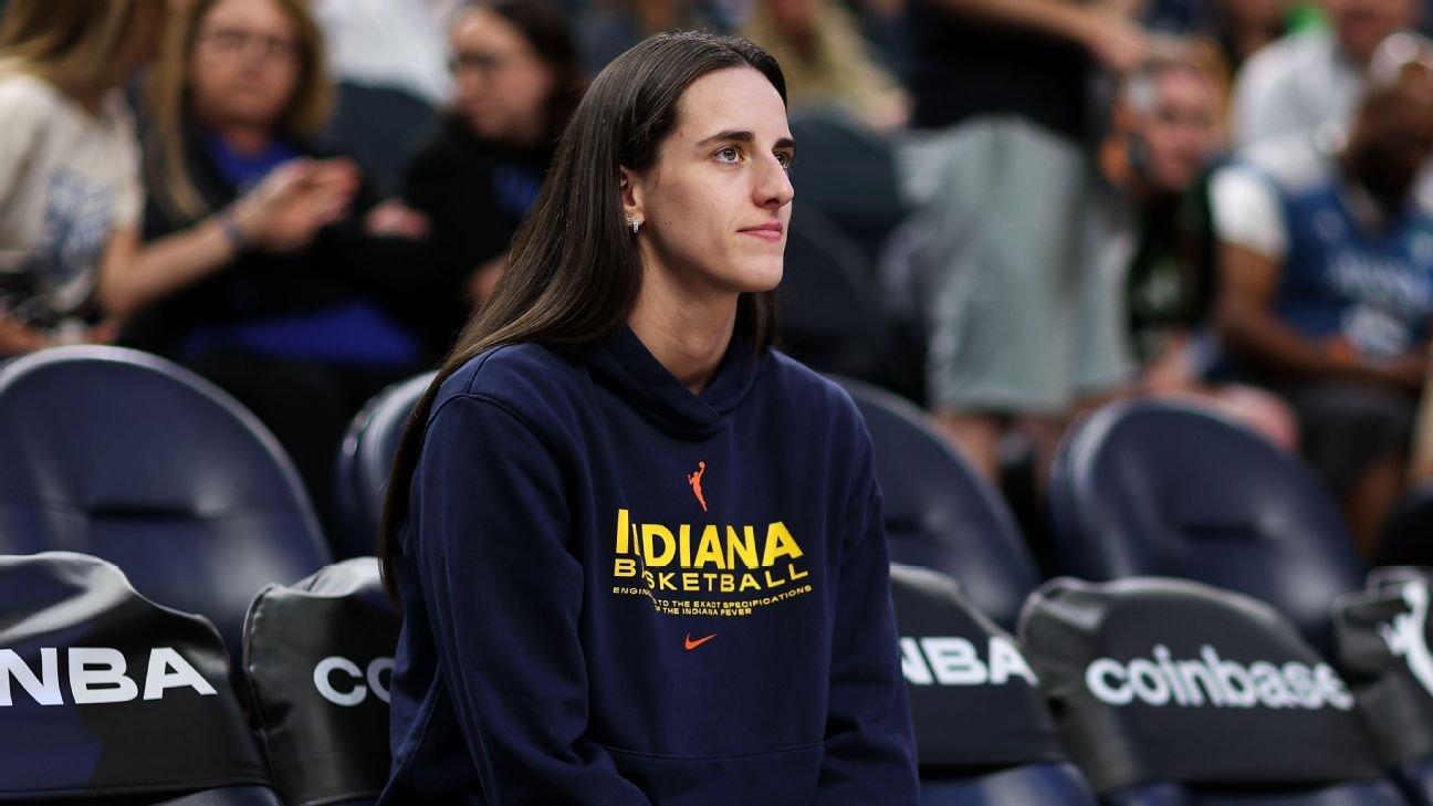 Fever's Caitlin Clark to miss 5th straight game Sat. vs. Sparks