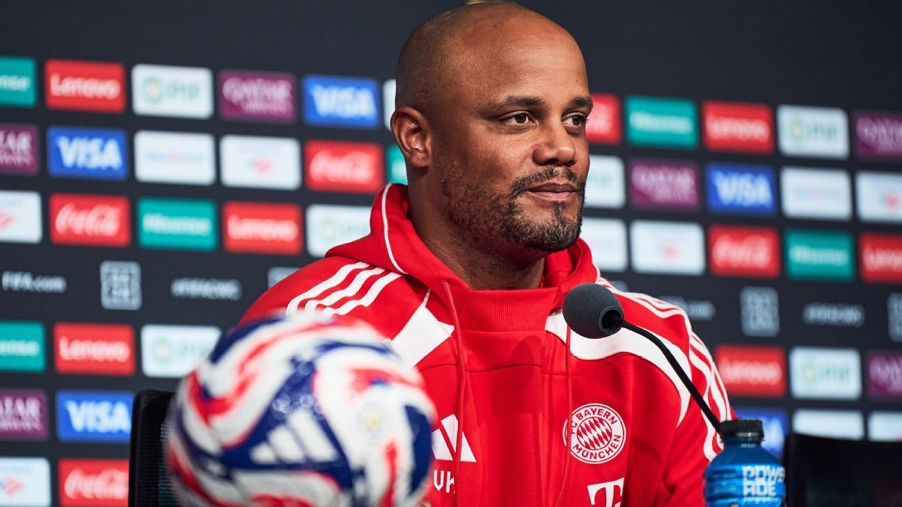 Vincent Kompany embraces ultimate test as Bayern Munich face UCL winner PSG