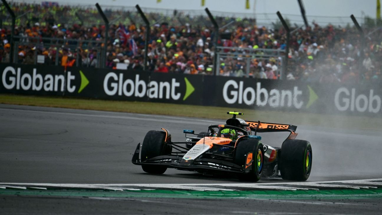 British GP: Lando Norris beats Oscar Piastri; Nico Hulkenberg takes first podium