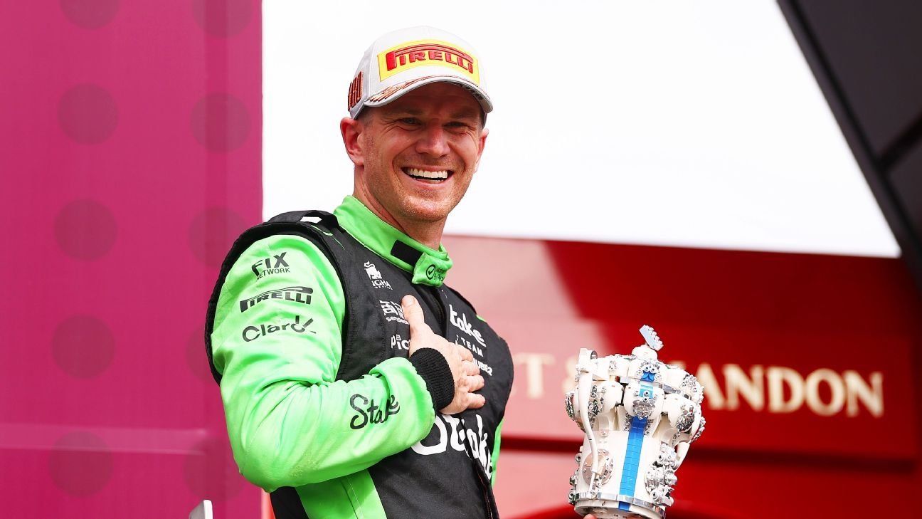'I never doubted him': F1 toasts Hülkenberg's first podium