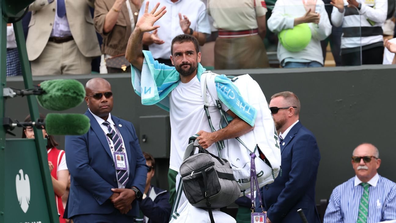 Marin Cilic questions early start time after Wimbledon loss