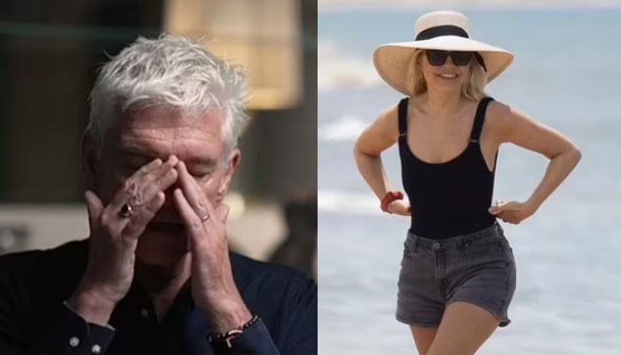 Holly Willoughby's dreamy holiday coincides with Phillip Schofield's drama