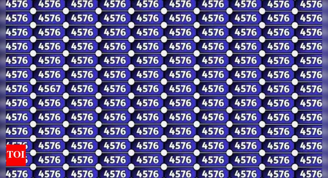 Optical Illusion: Do you have sharp eyes? Spot the hidden number in this picture