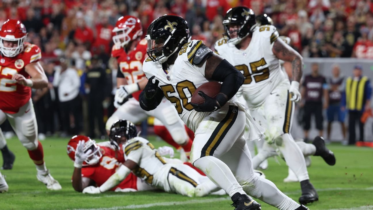 Sources - Jaguars acquire DT Khalen Saunders from Saints